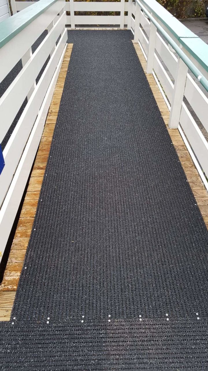 FourinOne Nonslip matting for ramps, decks and stairs.