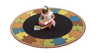 Puzzle Circular Education Mat